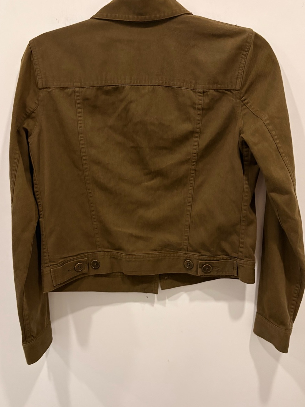 Ralph Lauren Jacket Lightweight 6-Pocket Army Olive Green Women Small Petite - Picture 2 of 7